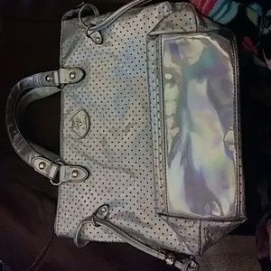 Juicy couture holographic bag